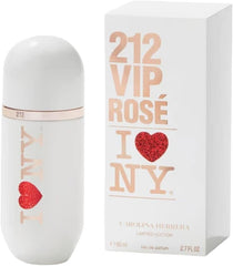 Carolina Herrera 212 VIP Rose I Love NY Limited Edition Eau De Parfum for Women 80ML