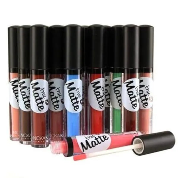 NICKA K Nicka K True Matte Lip Gloss -18 COLORS SET
