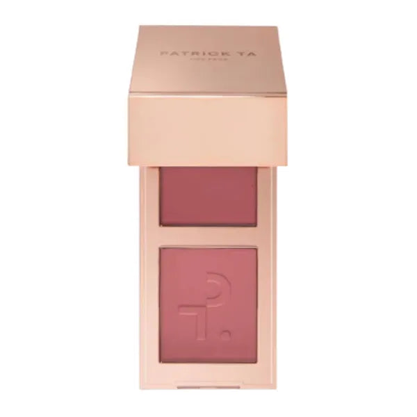 Patrick Ta Mini Double-Take Cream & Powder Blush Duo