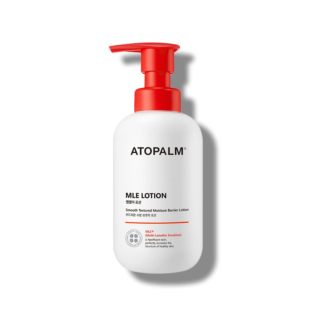 ATOPALM MLE Lotion for Sensitive Skin, 48 Hrs Long Hydration, Strengthening Skin Barrier, Eczema, Ceramide, Babies to Adults, EWG Green Grade, 6.8 Fl. Oz., 200ml