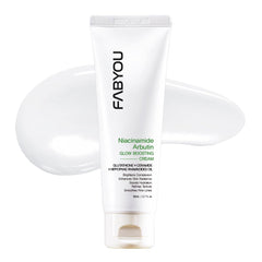 FABYOU Niacinamide Arbutin Glow Boosting Cream 80ml – Korean Skincare for Clarifying & Pore Care with 10% Niacinamide & Arbutin offering Fast Absorbing & Non-Irritating Formula