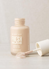 The Body shop Fresh Nude Foundation NATURAL LOOKING FINISH FOR 24HR MOISTURE, SUITABLE FOR SENSITIVE SKIN & DERMATOLOGICALLY TESTED (FAIR 1C)