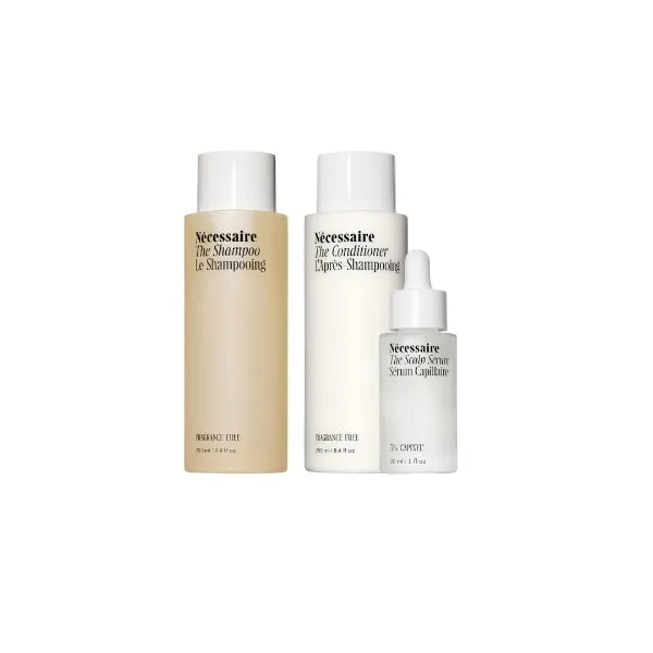 Nécessaire The Hair Duo Fragrance Free + Scalp Serum Bundle