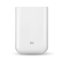 Xiaomi Mijia AR Printer 300dpi Portable Photo Mini Pocket with DIY Share 500mAh Picture Printer Work with Mijia AR Zink Photo Printer, White, Large
