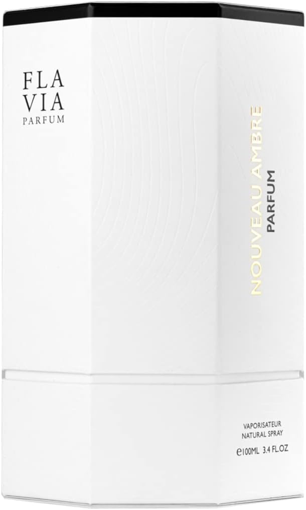 Flavia Nouveau Ambre Perfume for Men & Women Eau De Parfum 100ml, Fragrance, LV