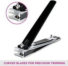 Fitto Large Nail Clipper, Stainless Steel Heavy Duty Nail Cutter Grooming Tool - Pack Of 1: Durable, Safe, Hygienic - Men And Women, Clean And Smooth Cuts, Easy Home Manicure And Pedicure