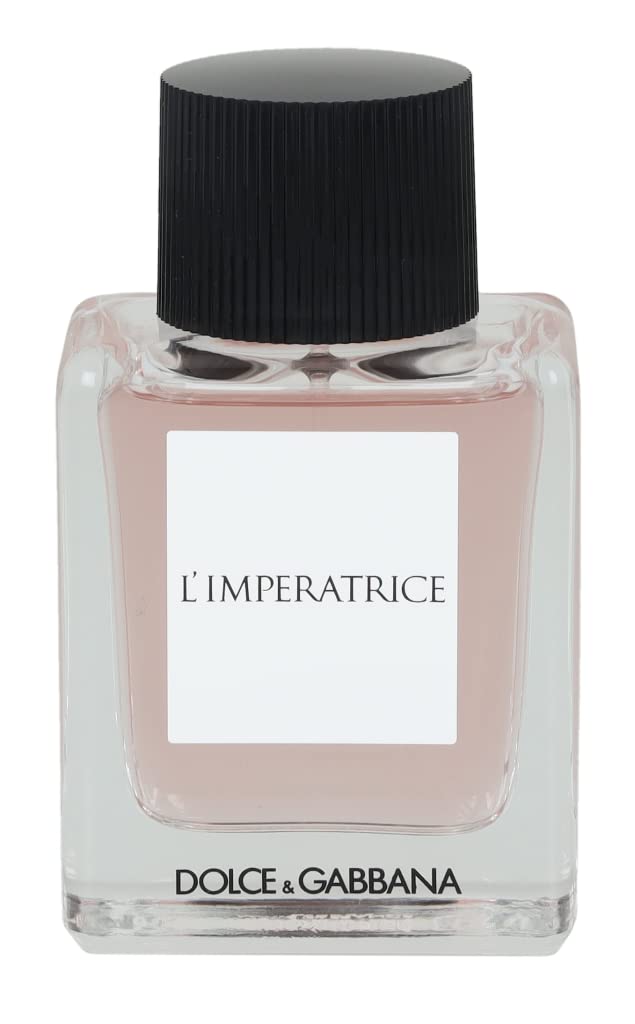 Dolce & Gabbana D&G 3 L'Imperatrice Eau De Toilette 50Ml, White, 50 ml (Pack of 1)