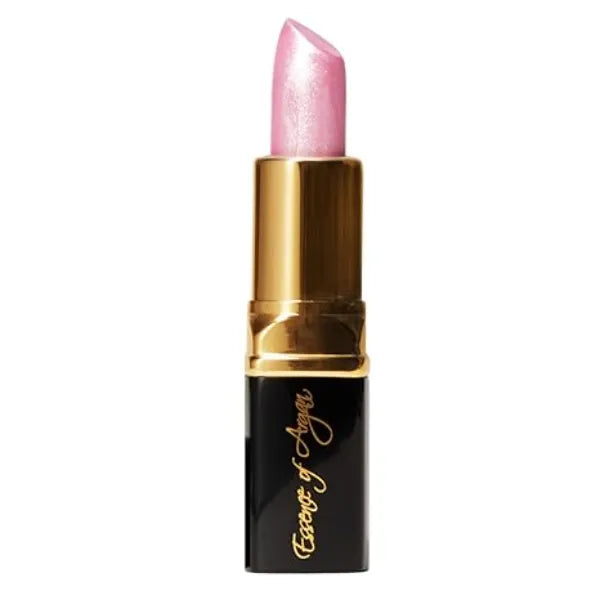 Essence Of Argan Pink Lip Stick for Cracked and Dry Lips - 100% Pure Argan Oil, Shea Butter, Jojoba Oil & Aloe Vera - Hydrating Long Lasting Lipstick