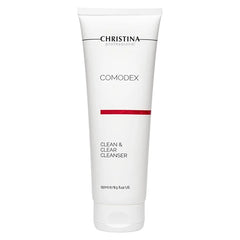 Christina Comodex Clean & Clear Face Wash 250ml – Gentle Foaming Gel Cleanser with Citric Acid & Lycopene for Oily & Combination Skin – Removes Makeup & Impurities