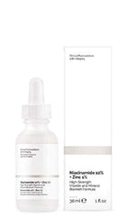 The Ordinary Niacinamide 10% + Zinc 1% Serum for Face - Pore Reducer + USA Skin Care (30ml)