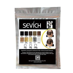 Hair Fiber Refill Bag - Hide Hair Loss Instantly - 100% Natural Powdered Cotton Microfibers (Dark Brown 100g)