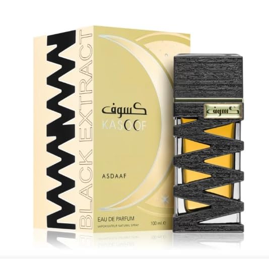 Ard Al Zaffran Kasoof black extract eau de perfume 100ml by asdaaf