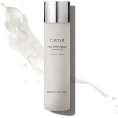 TIRTIR Milk Skin Rice Toner - Deep Moisturizing, Hydrating and Refreshing for face, Niacinamide, Ceramide, Rice Bran Extract, Nature-Oriented Ingredients, Korean Skin Care, Vegan, 150ml / 5.07 fl.oz.