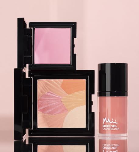 Mii Cosmetics Uk. Easy To Blend Blush MakEUp Kit Creamy, Lightweight, Longwear & Radiant, Smooth & Natural Look, Rose Quartz 02