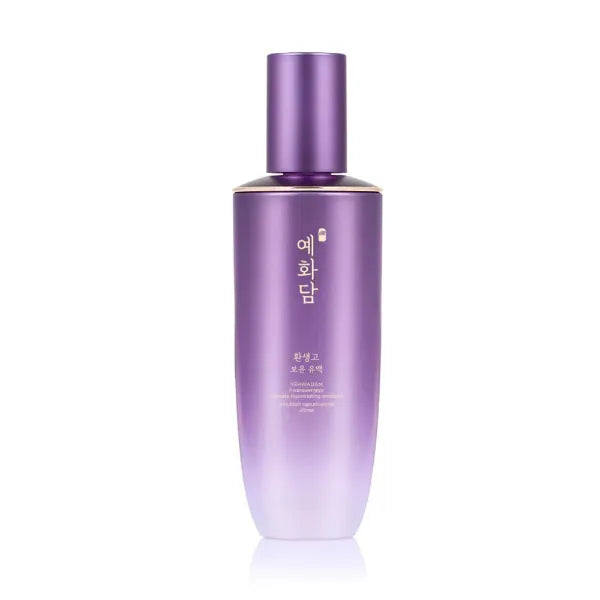 The Face Shop Yehwadam Hwansaenggo Ultimate Rejuvenating Emulsion | Premium Anti-Aging Emulsion Restores Skin Balance & Vitality | Nourishes Skin & Reveal Skin’s Youthful Radiance, 13.09 Fl Oz