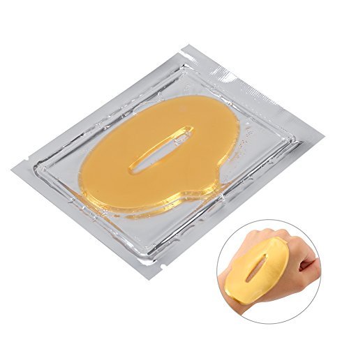 Pack of 5 Collagen Lip Mask Crystal Film Paste Lip Mask Membrane Peel Off Film Cover of Alternfeucht Moisture Essence Beauty Make Up Lip Care Accessories