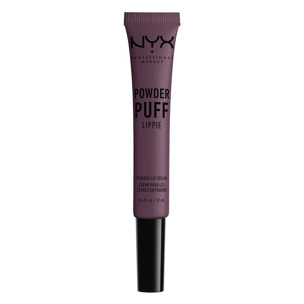 NYX PROFESSIONAL MAKEUP Powder Puff Lippie Lip Cream, Liquid Lipstick - Detention (Deep Plum)