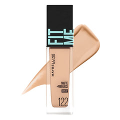Maybelline New York Fit Me Matte & Poreless Foundation 16H Oil Control with SPF 22-122