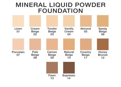 Mineral Liquid Powder Foundation ~Sandy Beige~