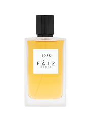 Faiz Niche Collection 1958 Eau De Parfum Amber Woody Fragrance Perfume for Men and Women 80ML