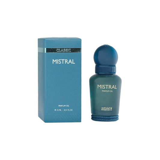 Almajed for Oud Mistral Perfume Oil From Classic Collection - 15Ml