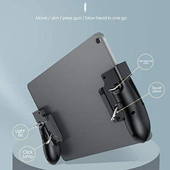 Popony Auxiliary Grip Trigger Switches Joystick for iPad