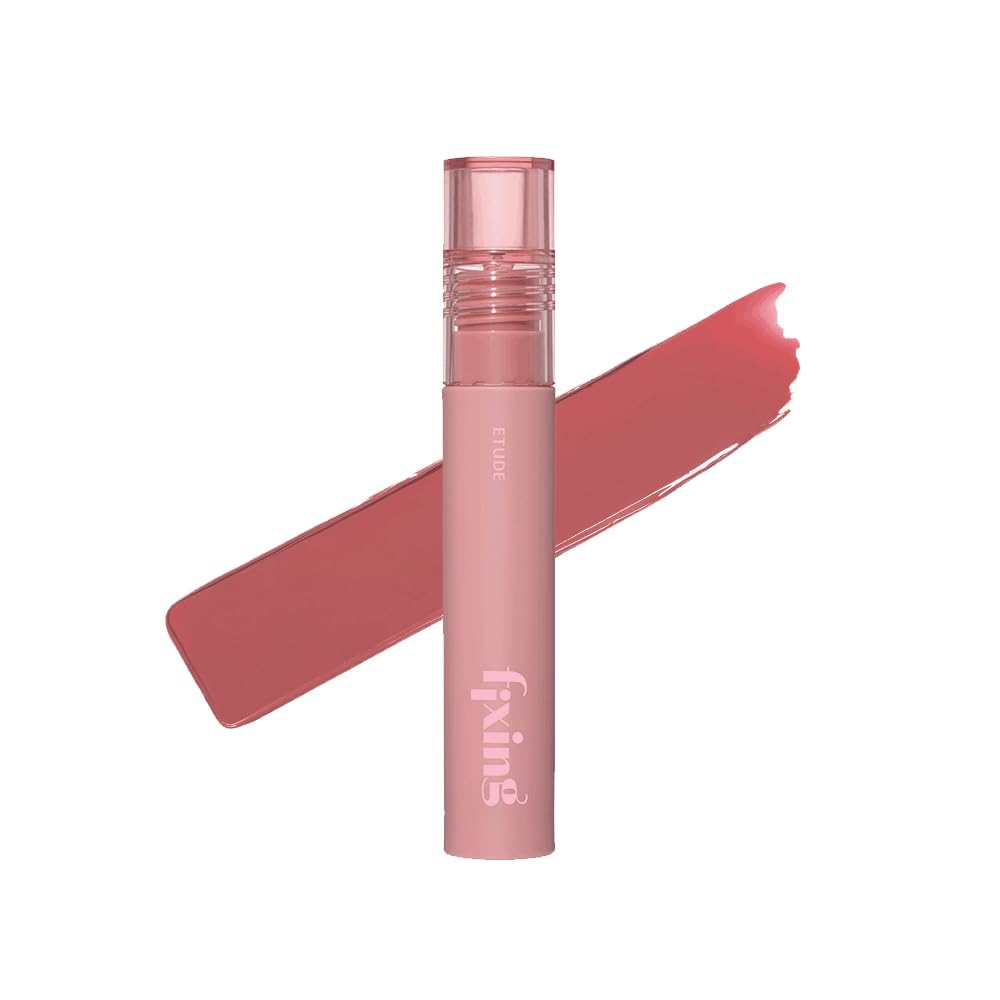 ETUDE Fixing Tint| Long Lasting High Pigmented Liquid Lipstick | Waterproof Lightweight Matte Finish Lip Stain | Full Coverage | Korean Makeup, Kbeauty-  #05 Midnight Mauve (4g)