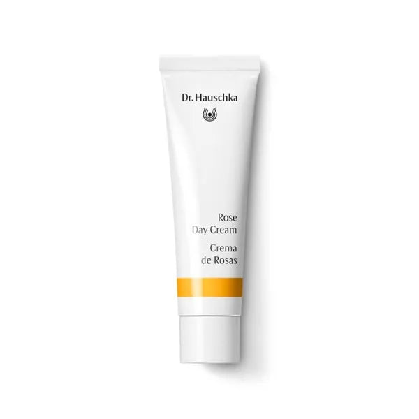 Dr. Hauschka Rose Day Cream, Daily Moisturizer, 1.0 US fl oz, For Dry, Sensitive, Red Skin, With Shea Butter & Avocado Oil