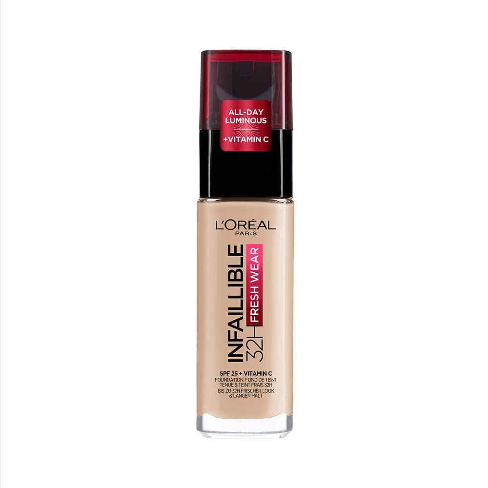 L'Oreal Paris Infallible Liquid Foundation 24H Fresh Wear - 130 Beige