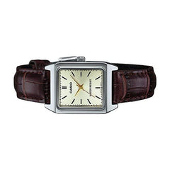 Casio Watch White/Brown