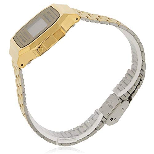 Casio Unisex-Adult Quartz Watch Champagne Gold/Grey