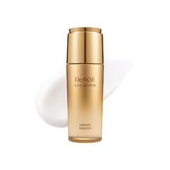 CHARMZONE DeAge Gold Addition Enriched Emulsion – Nourishing Anti-Aging Face Emulsion with Gold & Botanical Extracts (110ml / 3.72 fl.oz)
