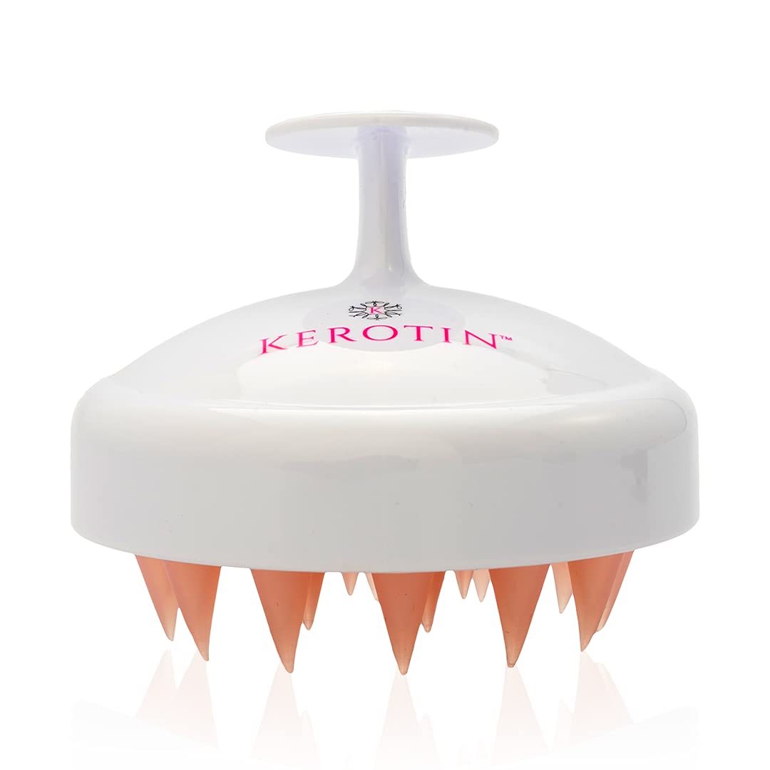 K Kerotin Scalp Massager Stimulates The Scalp, Promotes Hair Growth, Improves Circulation, and Reduces Stress