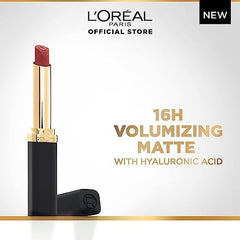 Maybelline New York Vinyl Ink - Cheeky: 16H Longwear lipstick + Nyx Professional Makeup Fat Oil - That’s Chic: Lip Oil comfortable wear + L'Oreal Paris Color Riche Slim-shade 666: 16H matte lipstick