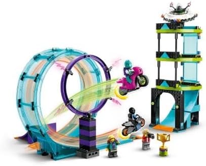 LEGO LEGO® City Ultimate Stunt Riders Challenge 60361 Building Toy Set (385 Pieces)