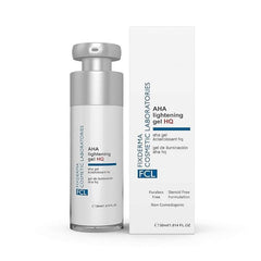 FIXDERMA FCL AHA Lightening Gel | Glycolic Acid | Treats Hyperpigmentation, Dark spots, Tanned Skin, Reduce Dark Spots Age spots & freckles Uneven skin tone | Aha lightening gel 30 ml