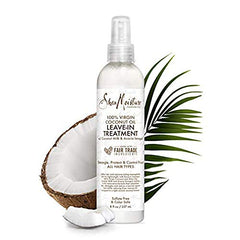 Shea Moisture. Virgin Coconut Oil Leave-in Treatment, 8oz