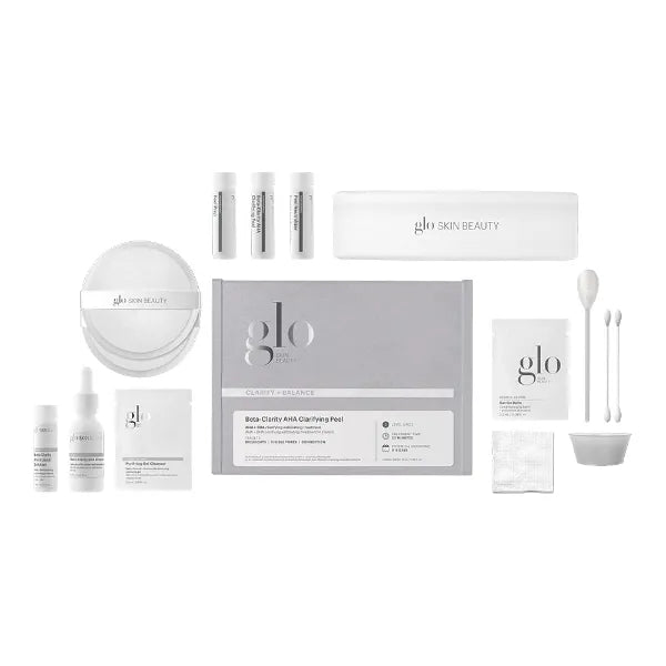 Glo Skin Beauty Beta-Clarity AHA Clarifying Peel Kit – Level 2 At-Home Exfoliating & Brightening Treatment