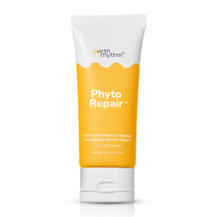 Earth Rhythm Vitamin C Moisturizer for Glowing Skin | Hydrates, Moisturizes & Brightens Skin | Matrixyl 3000 | For dry, dull and pigmented skin | Men & Women | Non Comedogenic - 50 gm