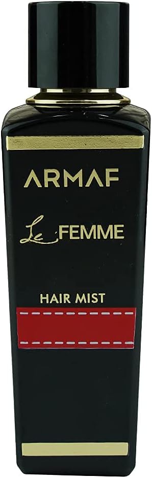 Armaf Perfume Le Femme Hair Mist For Women, 80 ml - fragrance, all hair type, alcohol free, hair spray perfumes for women