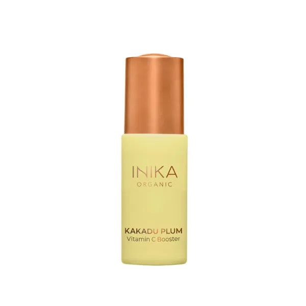 INIKA Organic Kakadu Plum Vitamin C Booster | Clinically-Proven, Oil-Free, Bannish Dullness, Even Skin Tone, Minimize Signs of Aging, for Luminous Skin. 100% Natural, Vegan Ingredients. 15mL