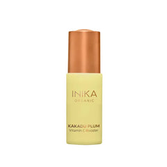 INIKA Organic Kakadu Plum Vitamin C Booster | Clinically-Proven, Oil-Free, Bannish Dullness, Even Skin Tone, Minimize Signs of Aging, for Luminous Skin. 100% Natural, Vegan Ingredients. 15mL
