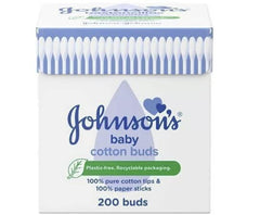 Johnson's Baby Cotton Buds 200 per Pack - Pack of 2