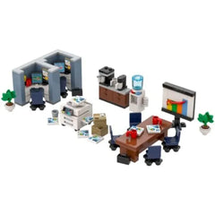 Brick Loot Minifigure Furniture Mega Pack – Office,  Gym & Home Sets – 236 PCS Compatible with LEGO & Major Brands