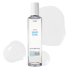 Etude Non-comedogenic Hypoallergenic & Fragrance Free Soonjung Ph5.5 Relief Toner For Face - 200ml