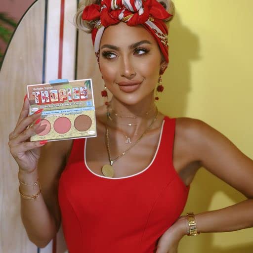 theBalm Voyage Tropics Powder Trio with 2 Blushes & 1 Bronzer