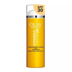 Olay Super Cream with Sunscreen SPF 30, Trial Size, Lightweight Face Moisturizer with Sun Protection, 5-in-1 Skin Care Benefits - Hydrating, Brightening, Firming - Niacinamide, Vitamin C, 15 mL