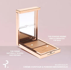 PATRICK TA Major Sculpt Creme Contour & Powder Bronzer Duo - She's Statuesque
