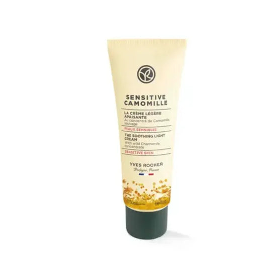 Yves Rocher 16 Sensitive Camomille Soothing Light Cream for Sensitive Skin, 50 ml /1.6 fl.oz