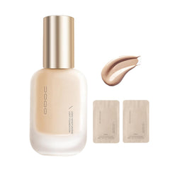 UoDo Liquid Foundation - Moisturizing, Matte, Long Lasting, Full Coverage Makeup - Hydrating Waterproof (Moisturize #LIHIMIN Natural)